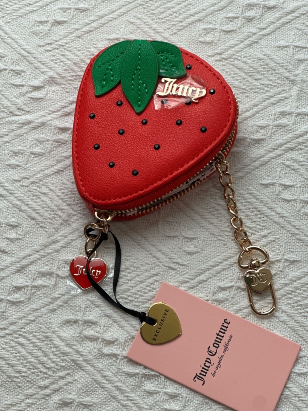 Juicy Couture SWEET JUICY BERRY COIN POUCH New